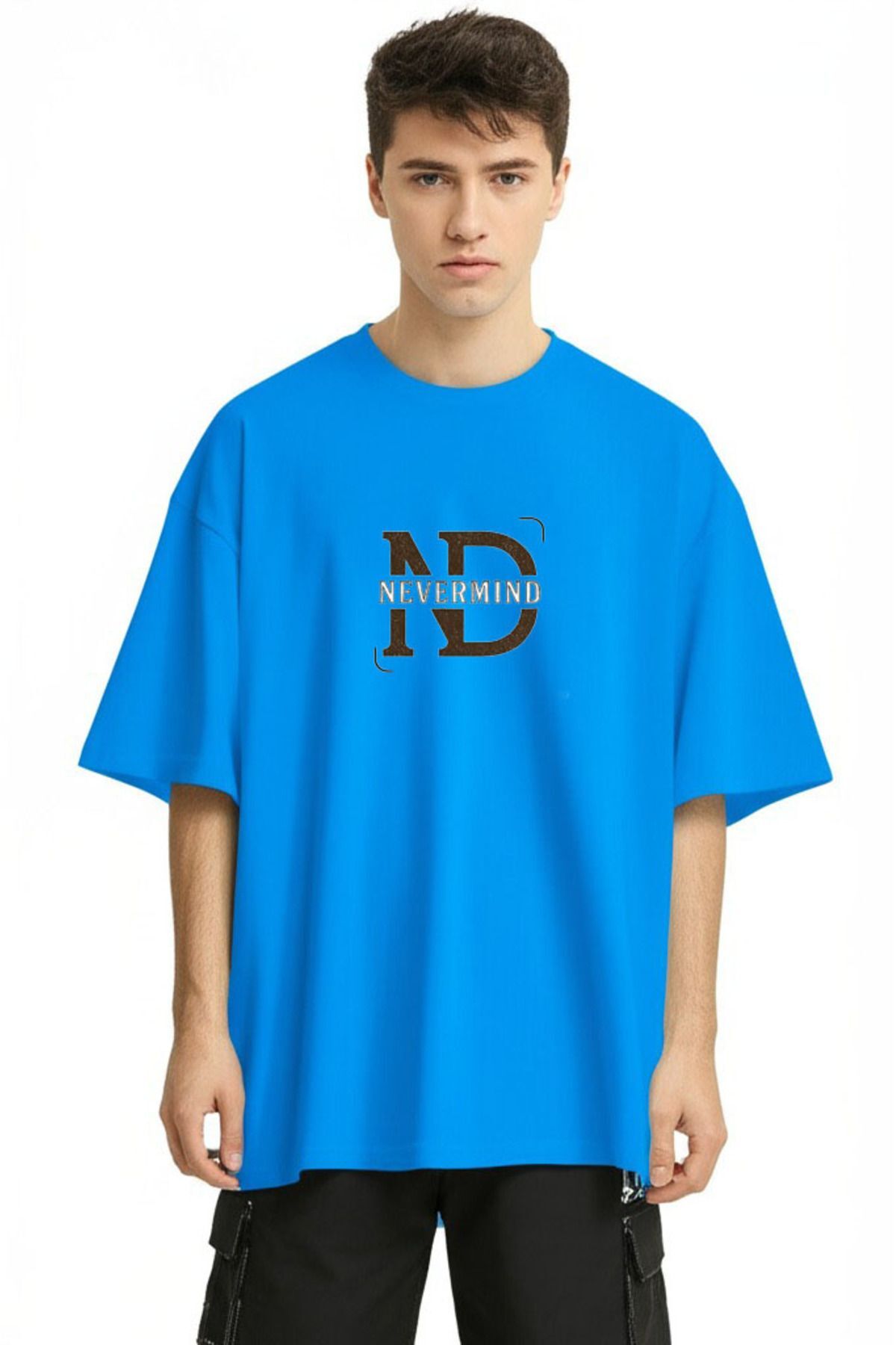 Baskılı Oversize Tişört | Erkek Streetwear T-Shirt