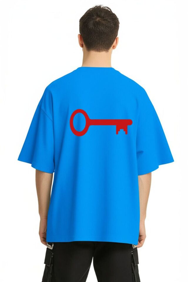 Unisex Kadın Erkek The Key To Çift Sevgili T-shirt 2'li Set Takım