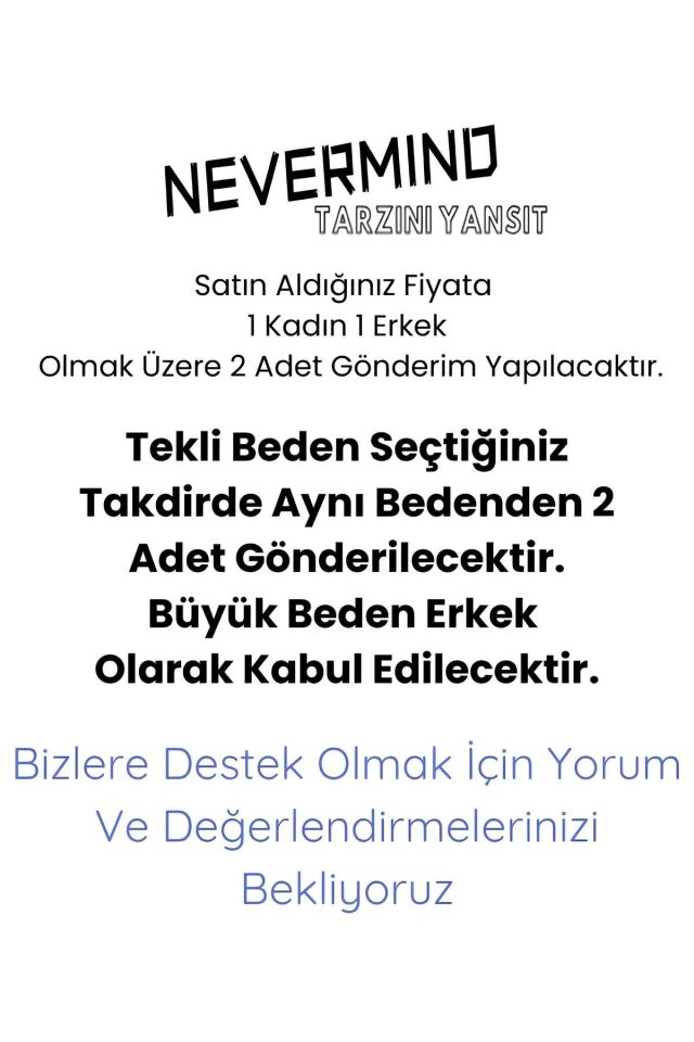 Unisex To Infinity & Beyond Ön Baskılı Sevgili Çift Kombini Tasarım Oversize Tshirt 2'li