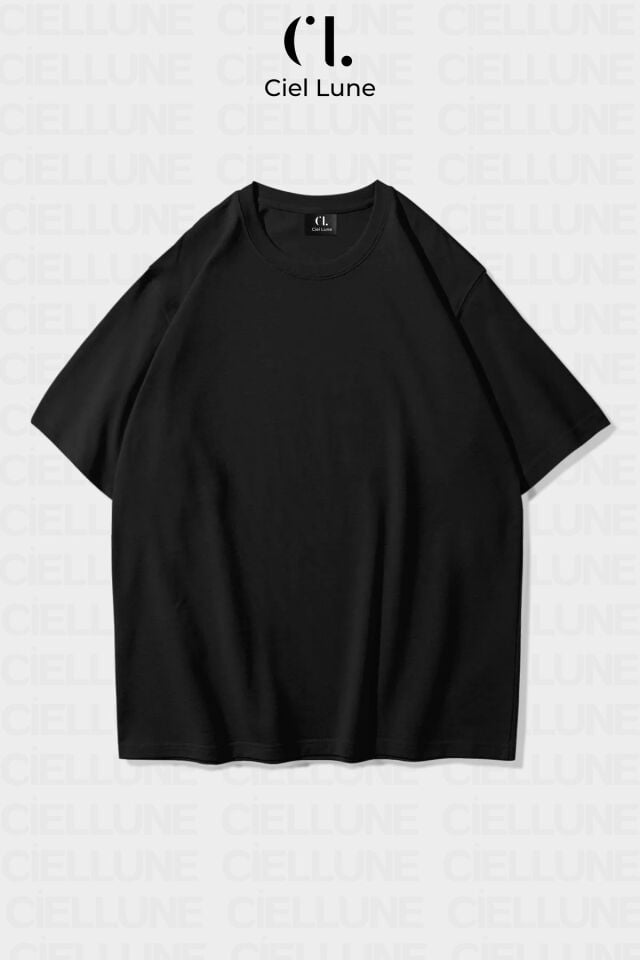 Unisex Kadın Erkek Jupiter Baskılı Özel Tasarım Oversize T-shirt
