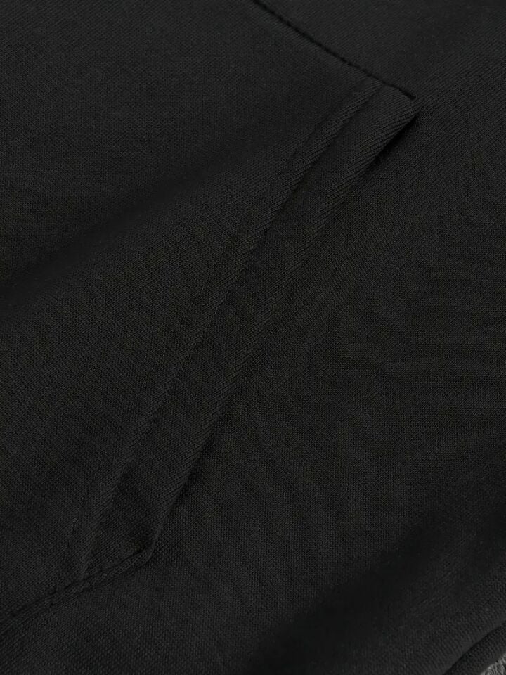 Sevgili Kombini Oversize Hoodie – Aşk Kedi Baskılı 3 İplik Unisex Sweatshirt 2'li Set