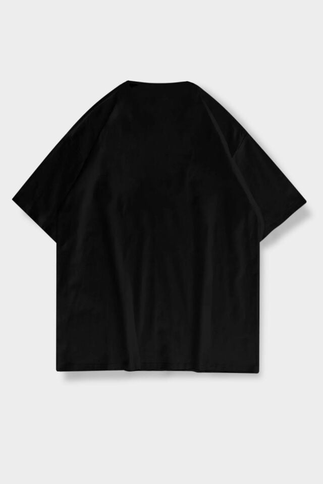 Unisex Kadın Erkek Vıkıng Valhala North Baskılı Özel Tasarım Oversize T-shirt