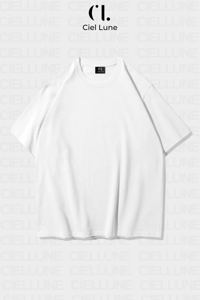 Unisex Kadın Erkek World Baskılı Özel Tasarım Oversize T-shirt