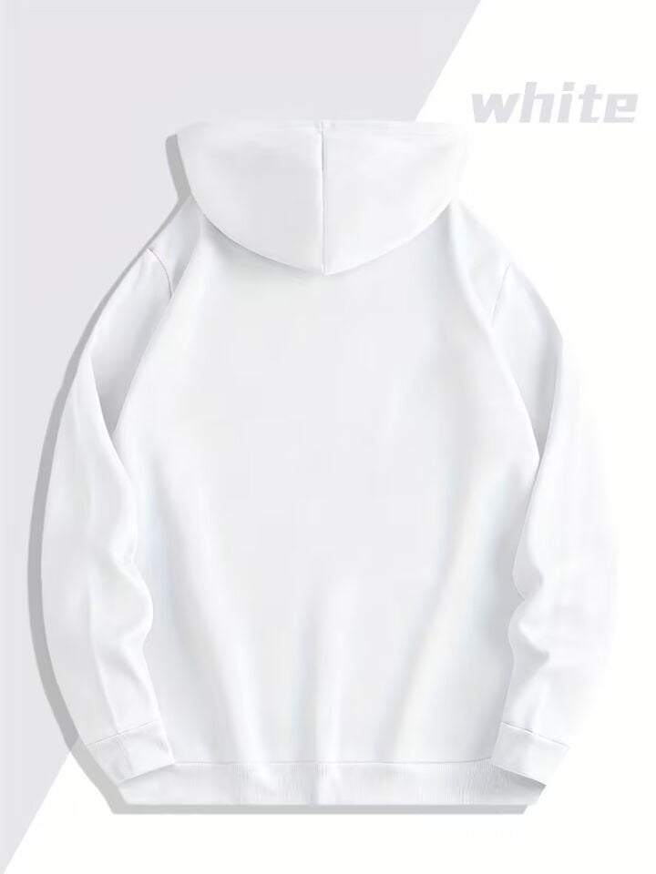 Heartbeat Baskılı Hoodie Sweatshirt – Kapüşonlu Unisex Çift Kombin Oversize 2'li Set