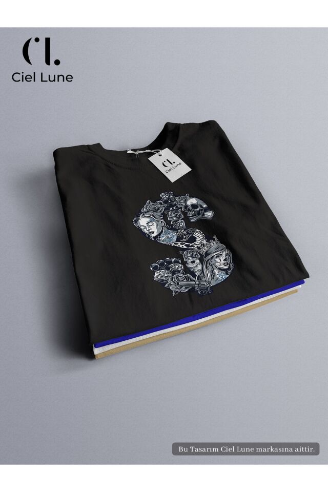 Unisex Dolar Ghetto Özel Tasarım - Oversize T-Shirt