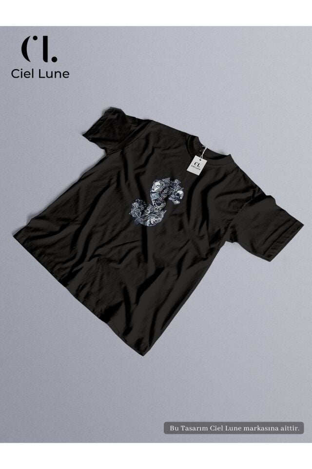 Unisex Dolar Ghetto Özel Tasarım - Oversize T-Shirt
