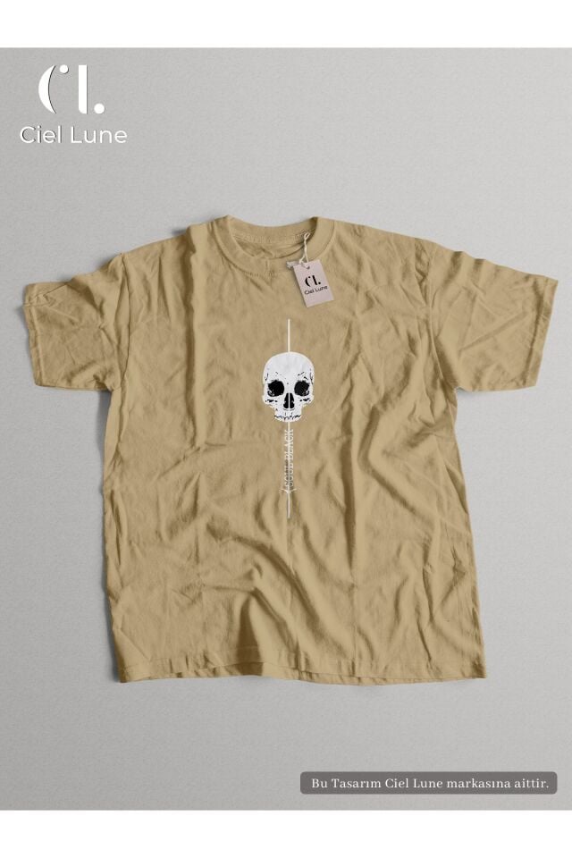 Unisex Soul Black Özel Tasarım - Oversize T-Shirt