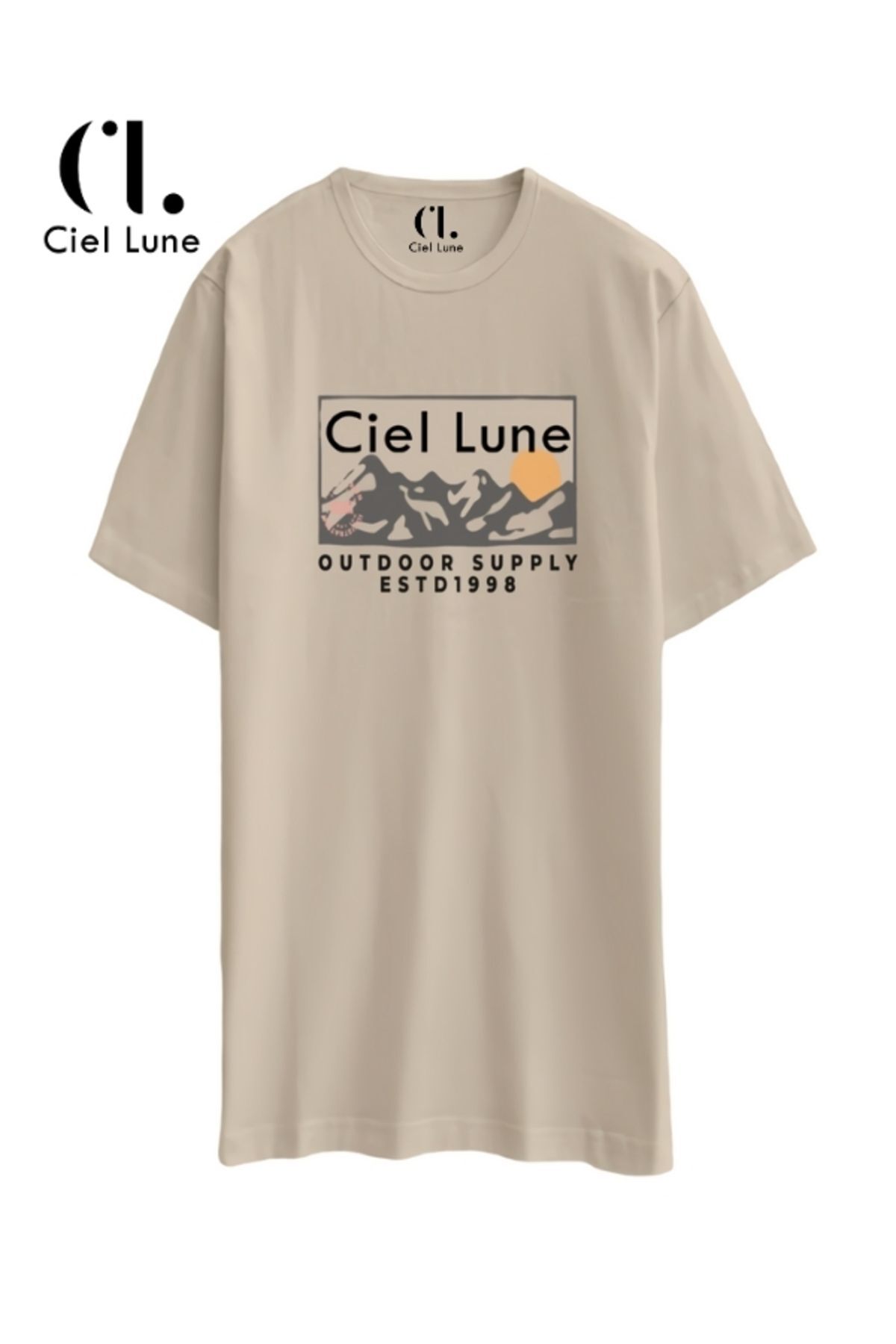 Unisex Ciel Lune Oversize Tshirt