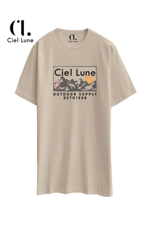 Unisex Ciel Lune Oversize Tshirt