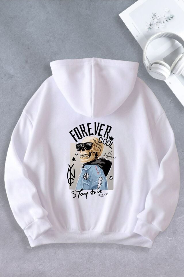 Unisex Kadın Erkek Forever Cool Oversize Sweatshirt