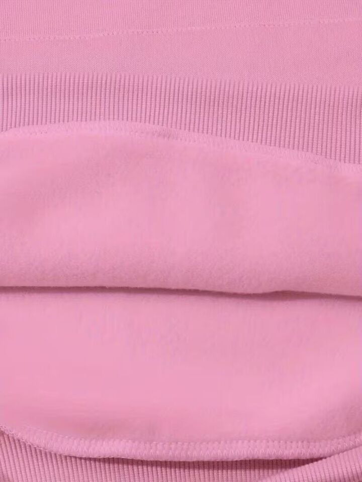 Sevgili Çift Kombin Fake Baskılı Kapüşonlu Sweatshirt 2’li Set | Unisex Oversize Hoodie 3 İplik