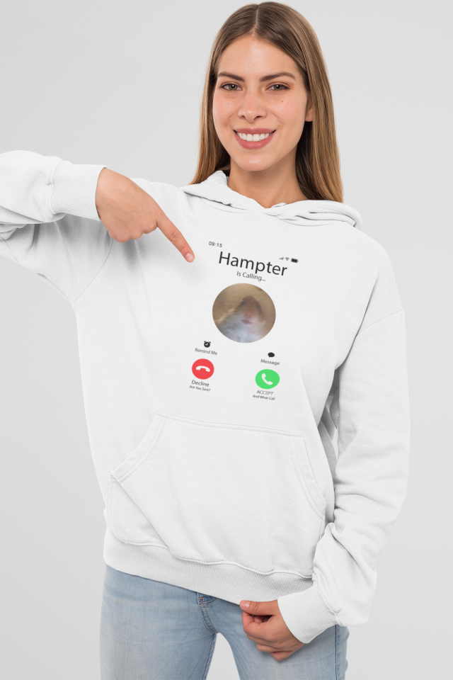 Unisex Hampter is Calling Sweatshirt