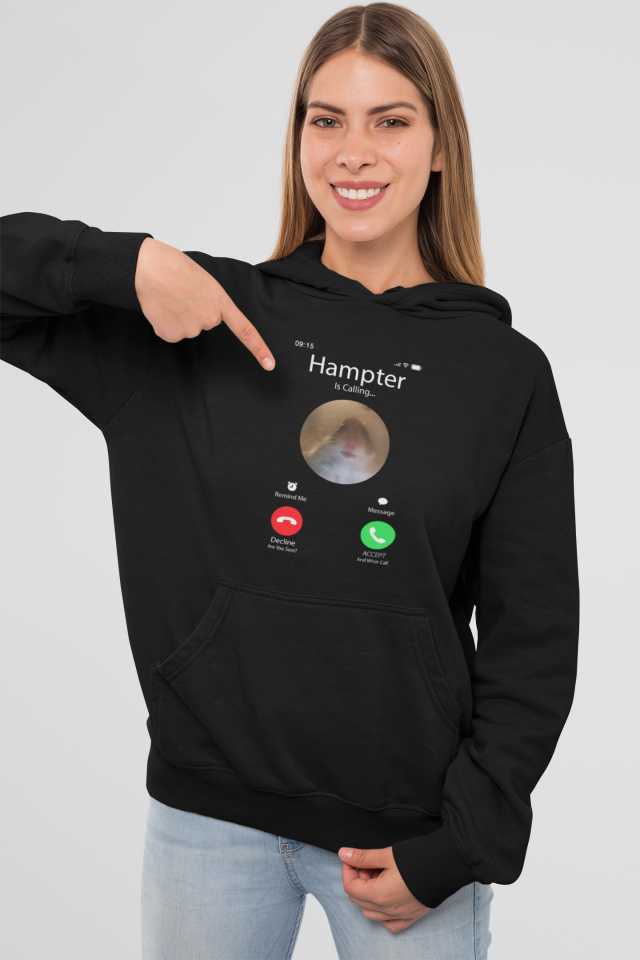 Unisex Hampter is Calling Sweatshirt
