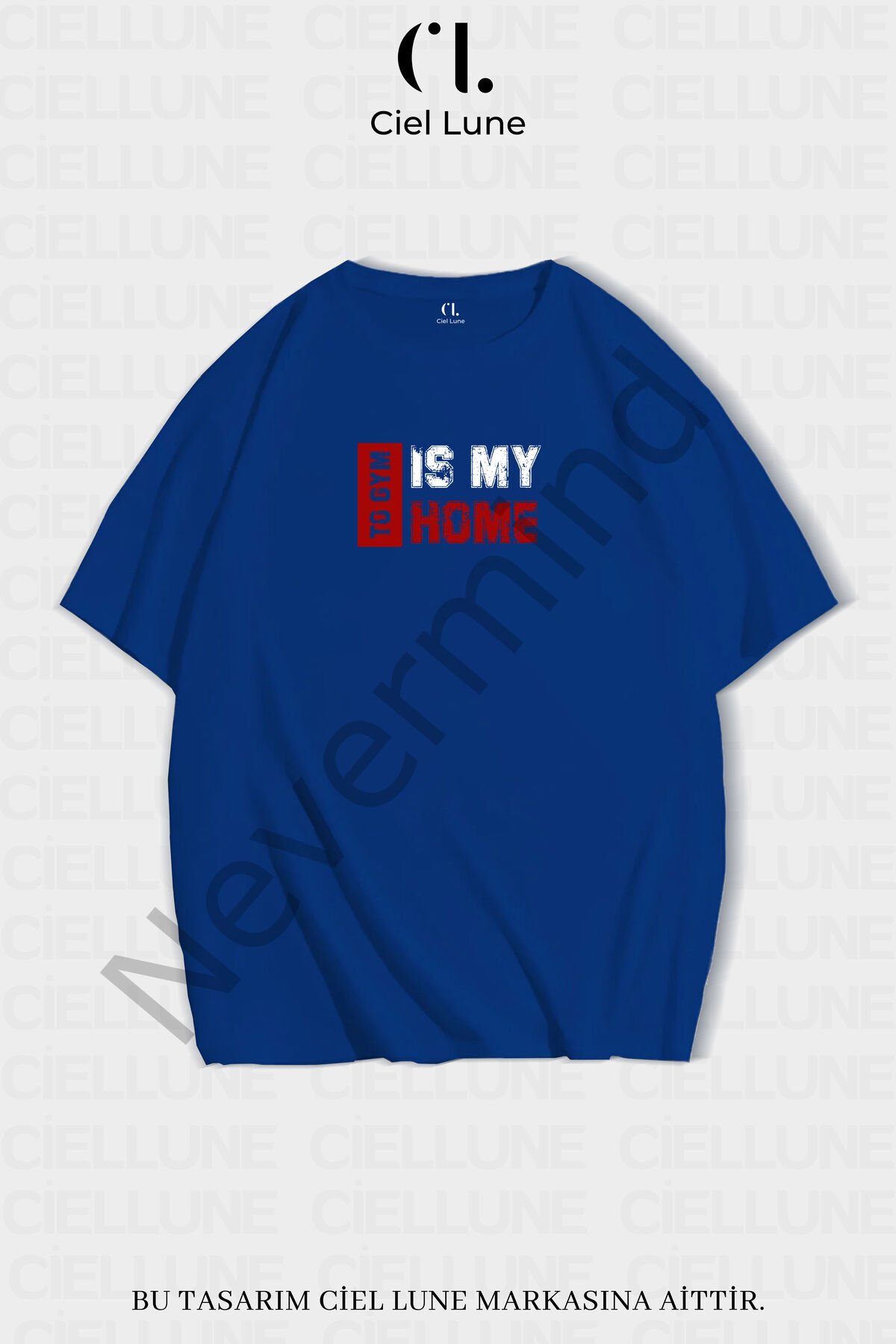 Unisex Women Men To GYM Printed Custom Design Oversize T-shirt
