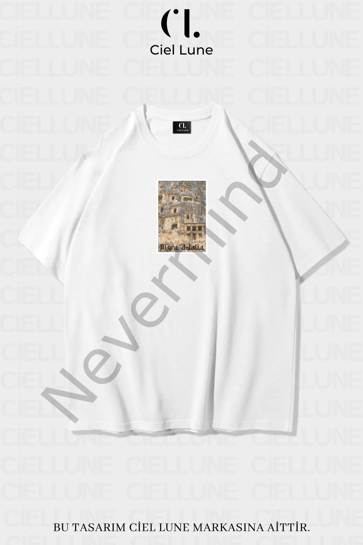 Unisex Women Men Myra Adalia Printed Custom Design Oversize T-shirt