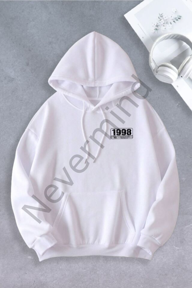 Unisex Damen Herren Los Angeles 1998 Bedrucktes Oversize-Sweatshirt