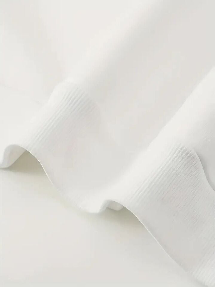 Unisex Oversize Stay Optimistic Göz Baskılı Hoodie – Minimal ve Modern Streetwear Sweatshirt