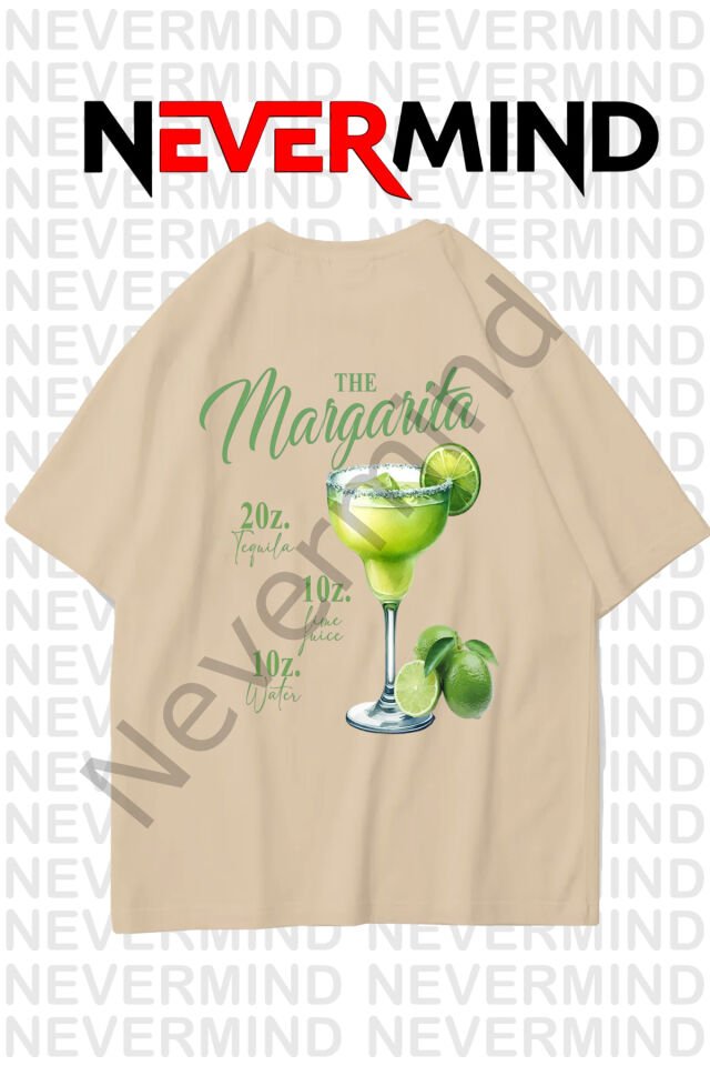 The Margarita Printed Oversize T-Shirt - 100% Cotton Unisex