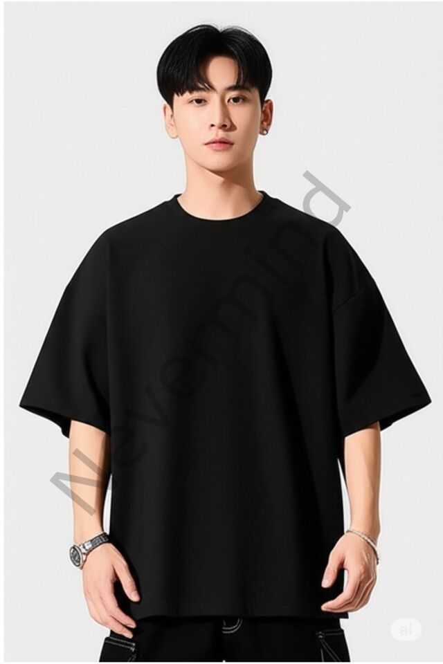 Men's & Women's Black and White 100% Cotton 6-Pack T-Shirt - Unisex T-Shirt
