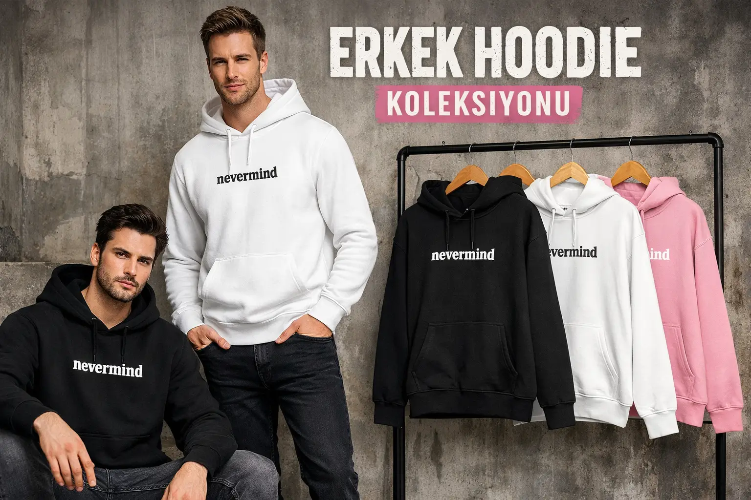 Erkek Hoodie Koleksiyonu
